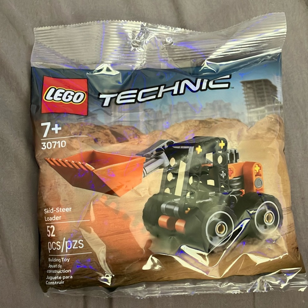 Lego Technic Building Set Black and Orange